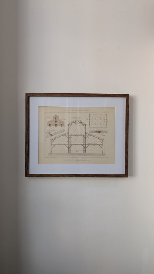 Planches de Charpente Ancienne - Édition L. Mazerolle