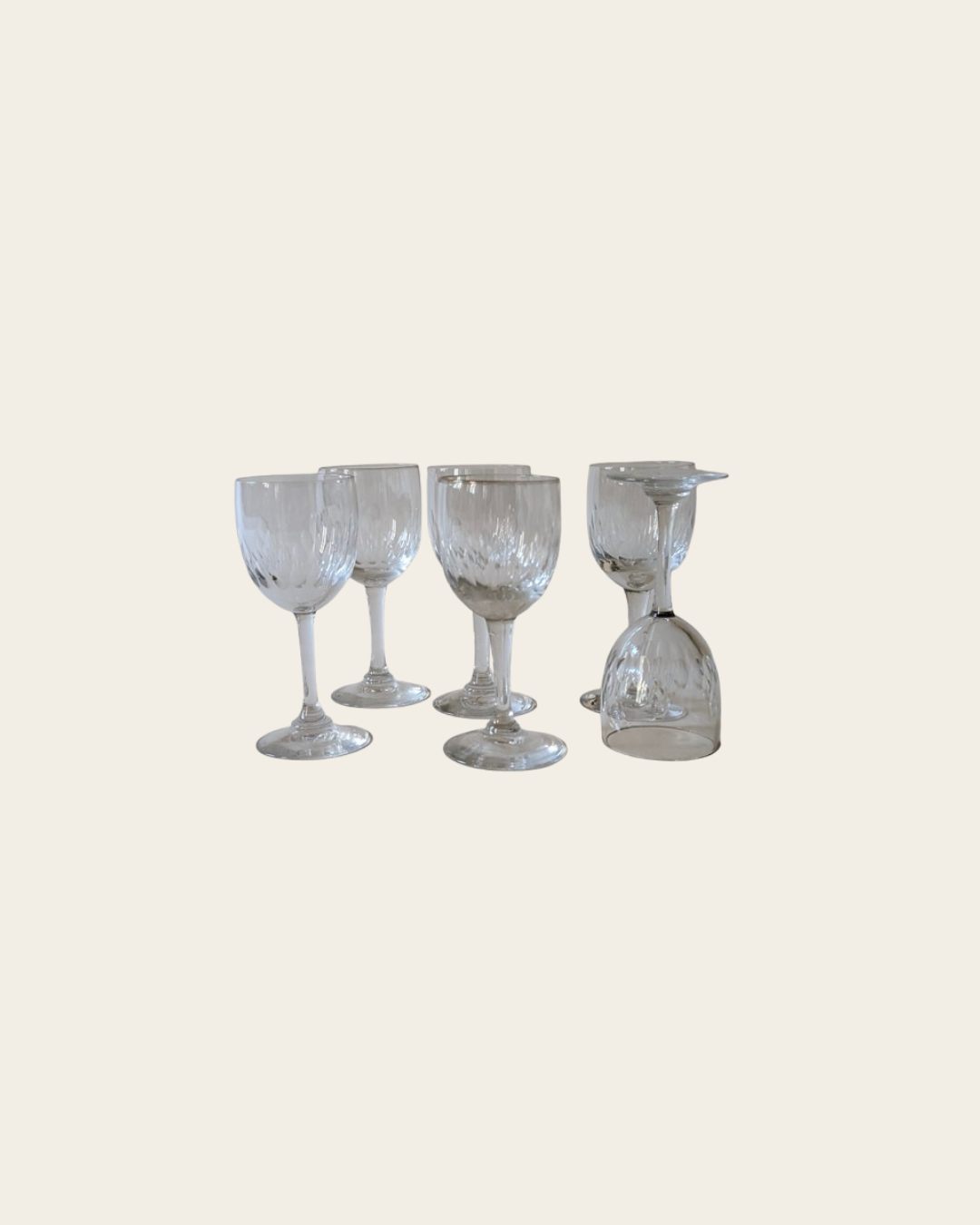 6 VERRES À VIN