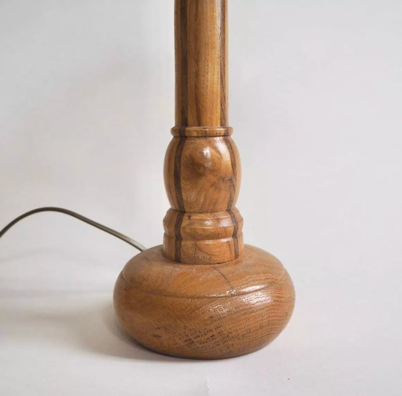 Lampe en bois