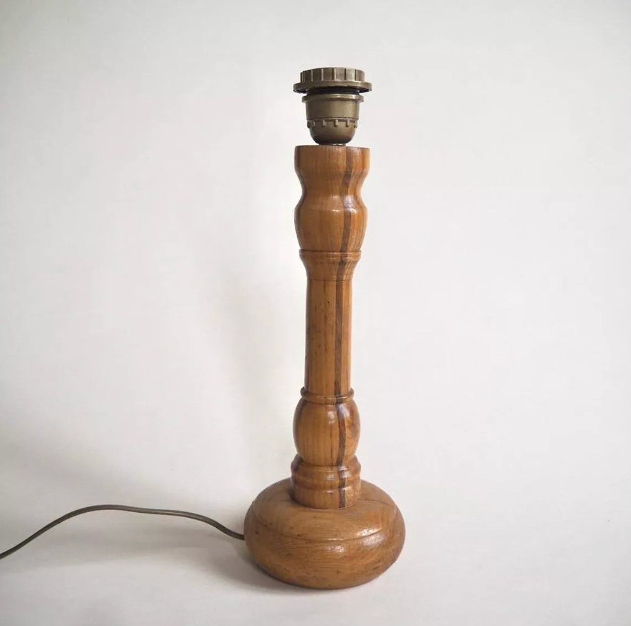 Lampe en bois