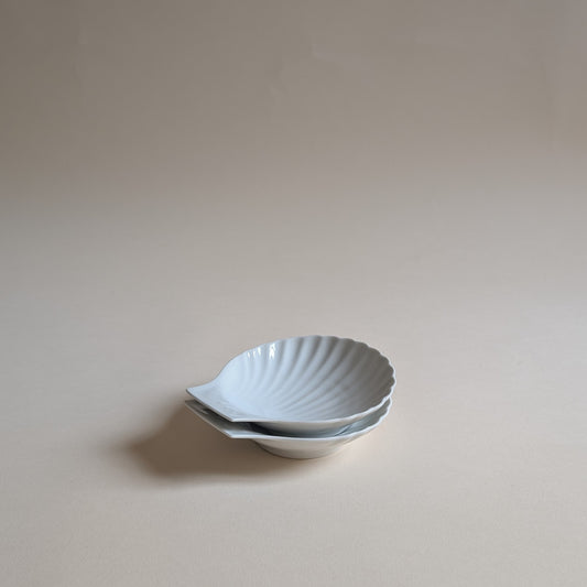 PAIRE DE COUPELLES COQUILLAGE