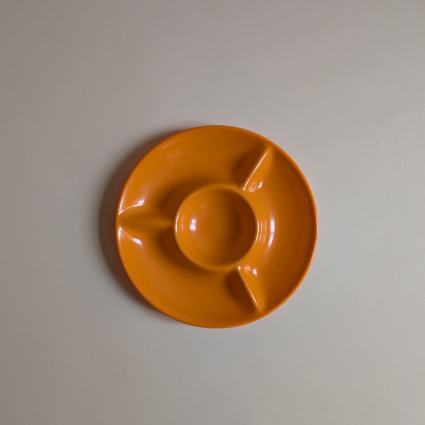 Coupelle compartimentée orange