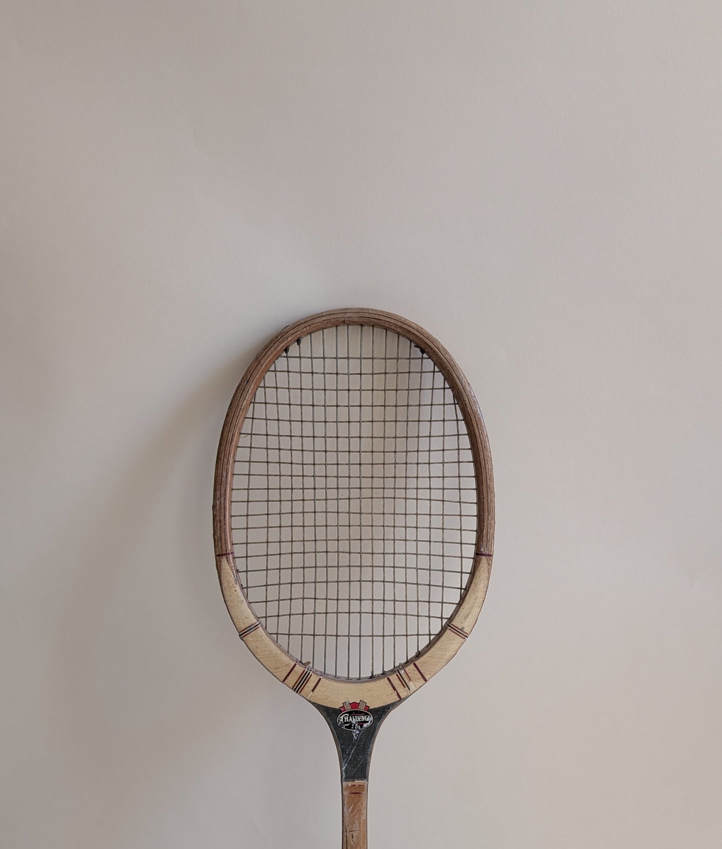 Raquette de tennis vintage