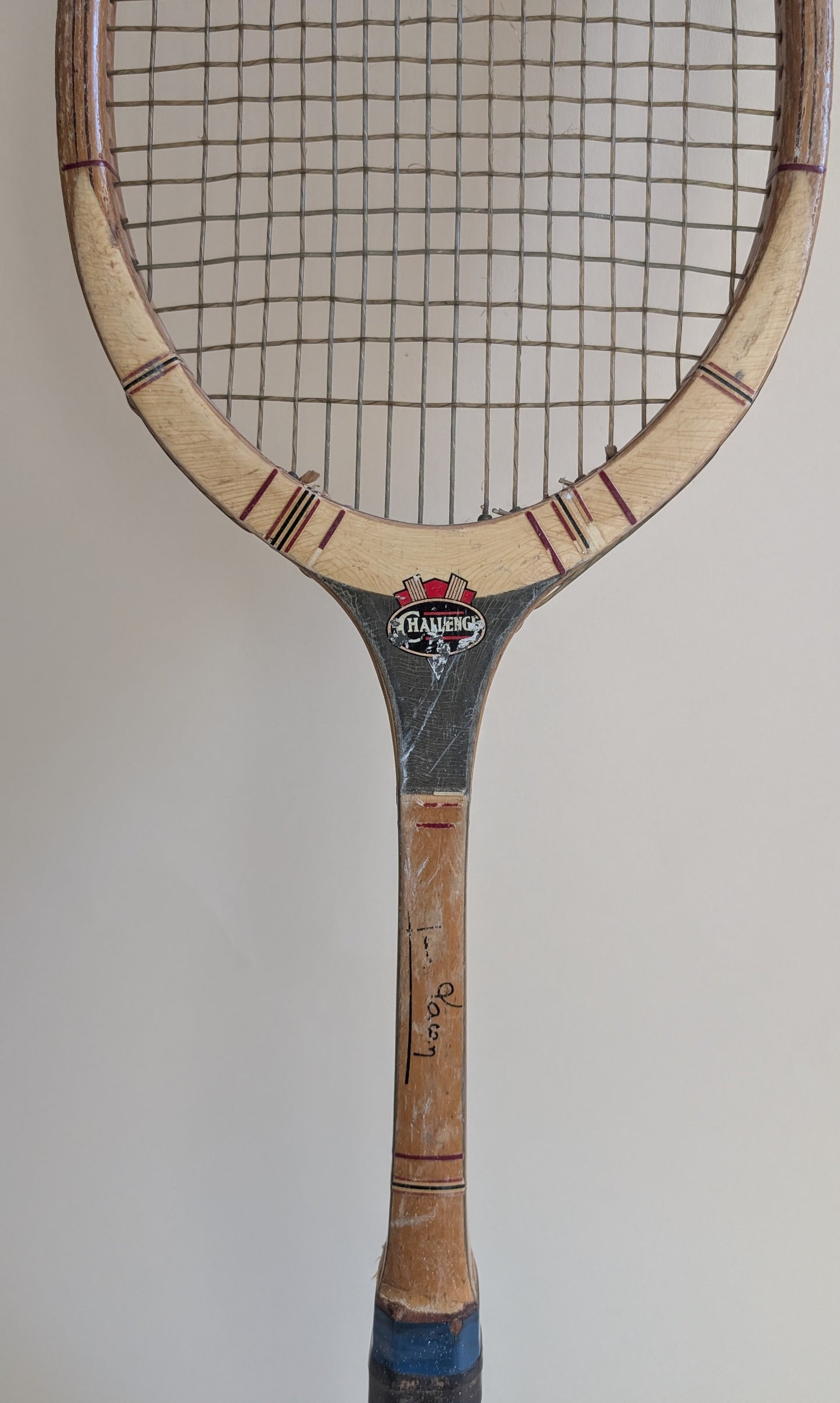 Raquette de tennis vintage