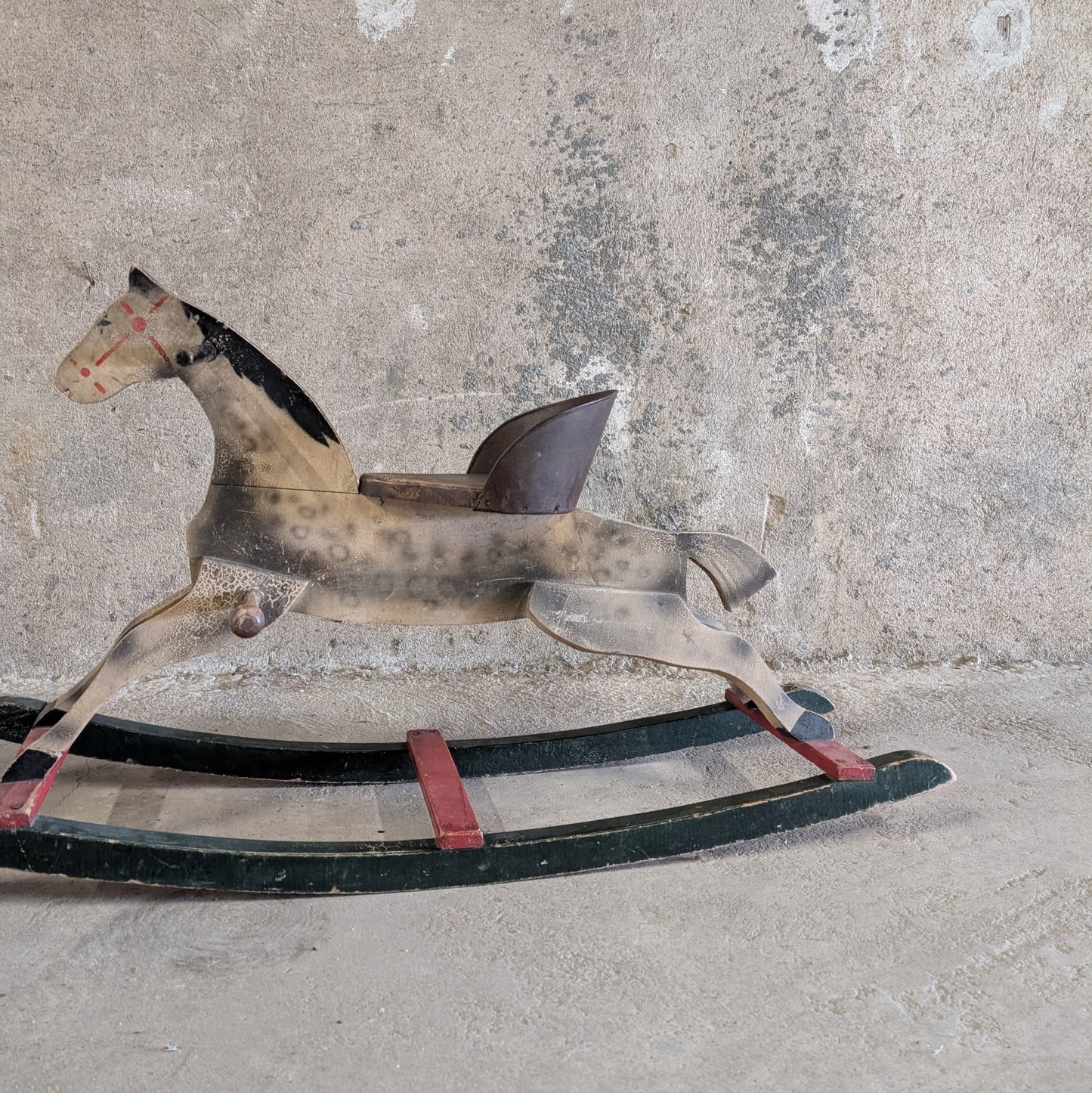 Cheval à bascule, années 1920