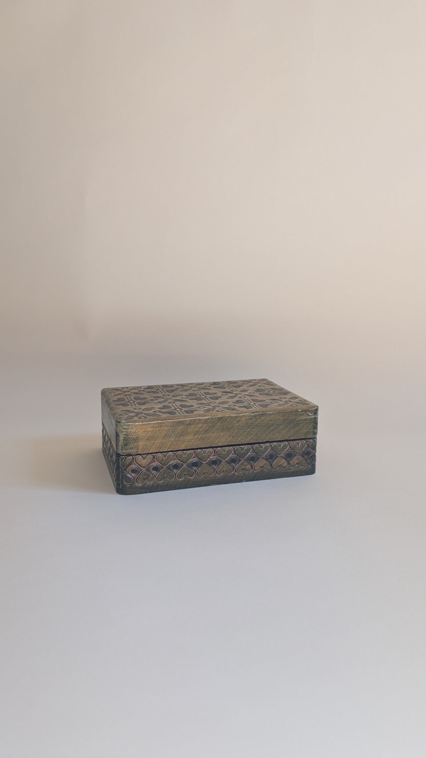 Boîte en bois
