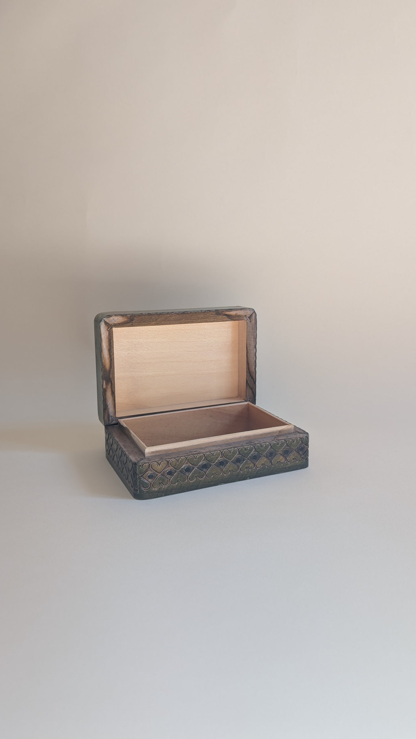 Boîte en bois
