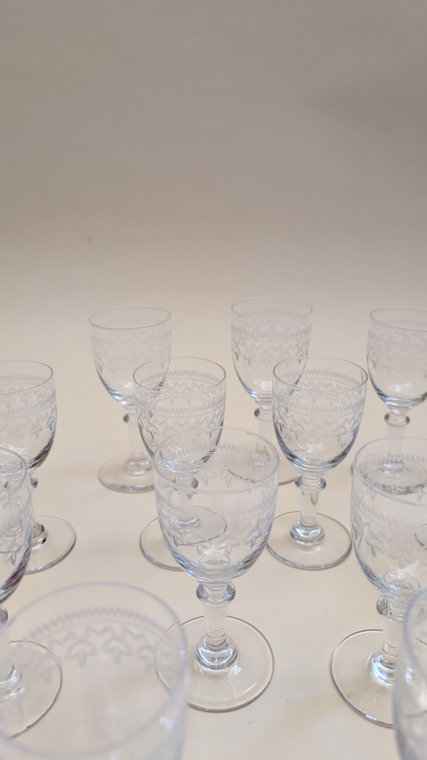 Verres gravés