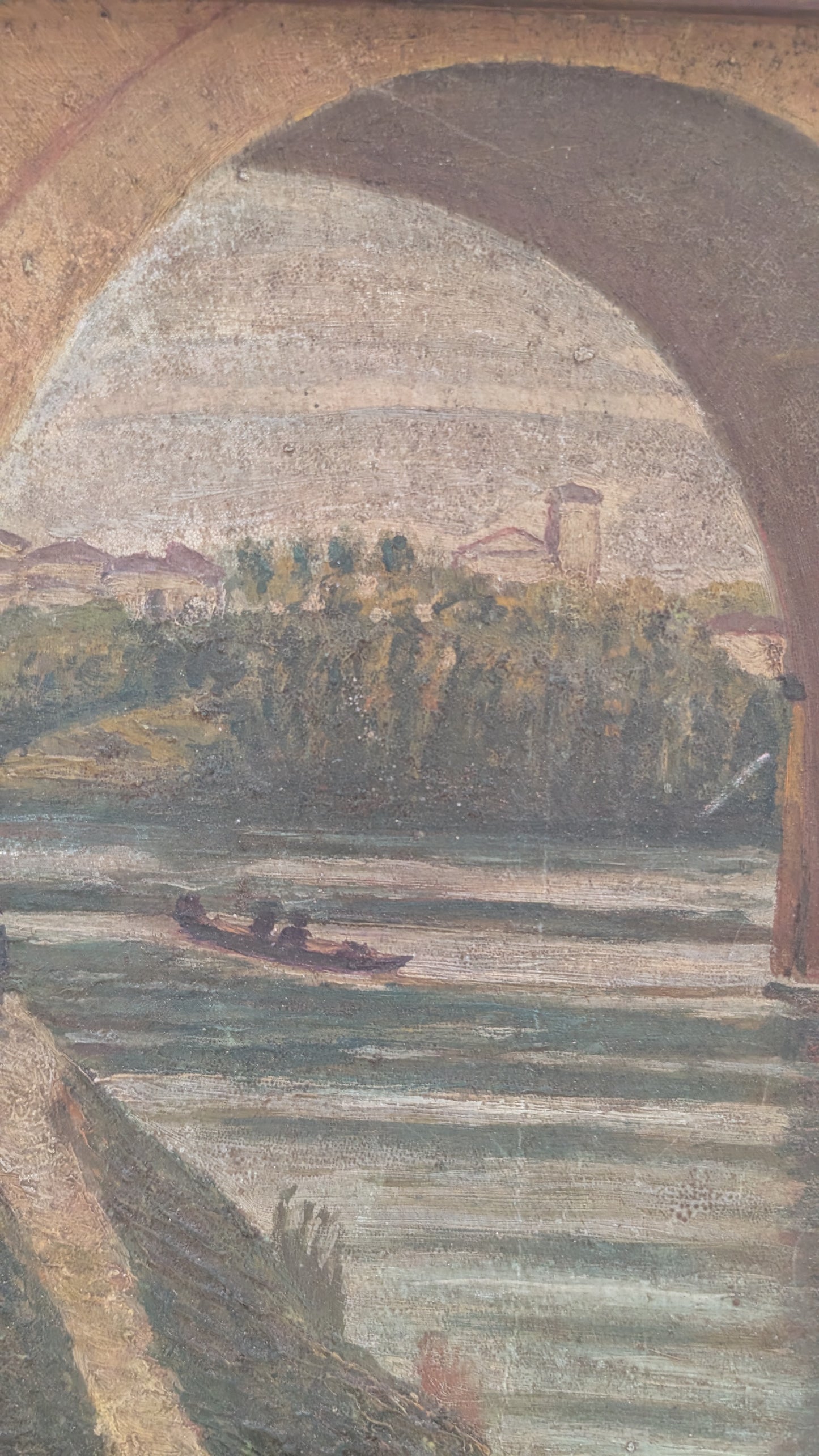 Peinture ancienne 28x20 cm