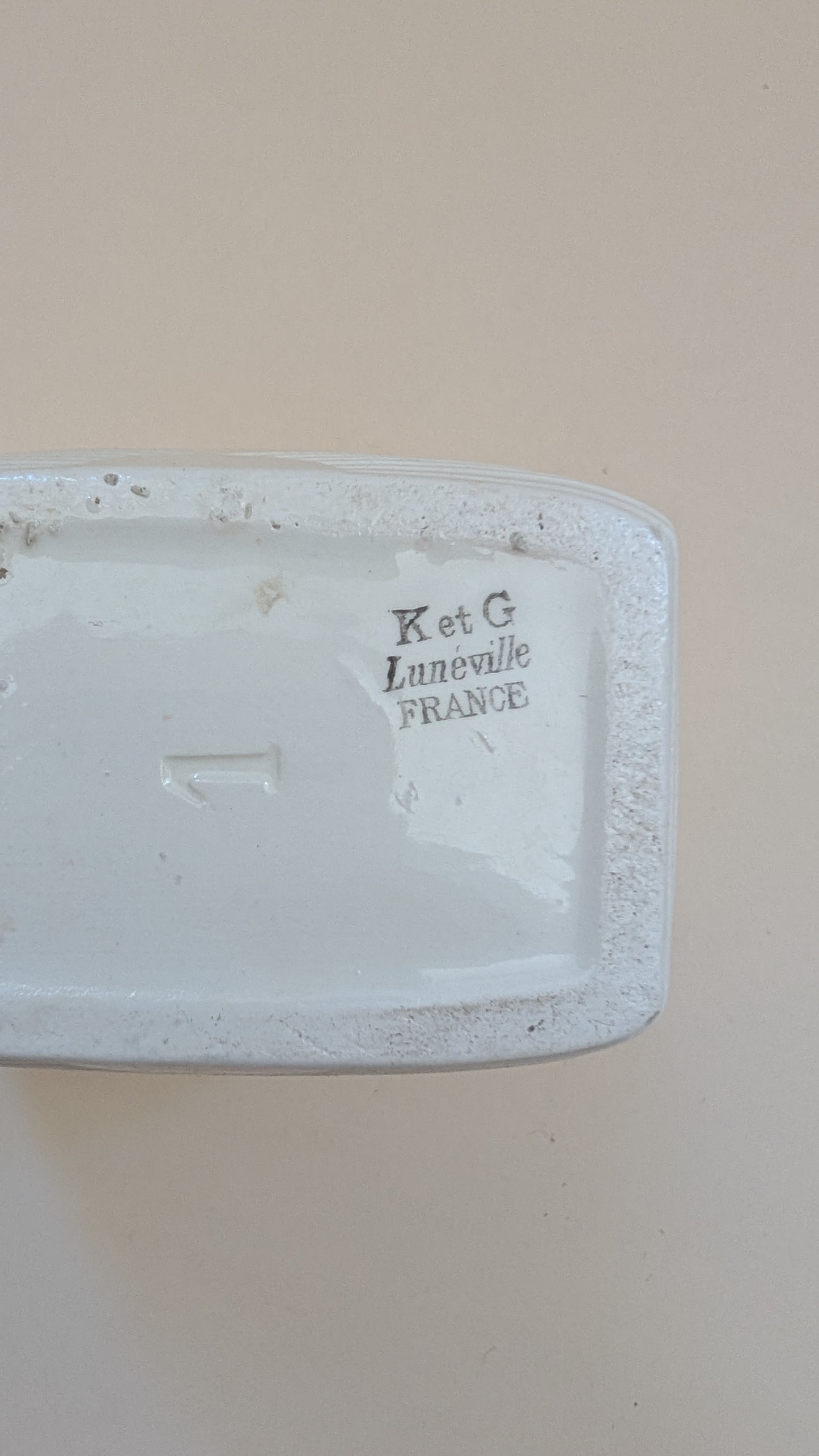 Série de pots anciens – K & G Lunéville, France