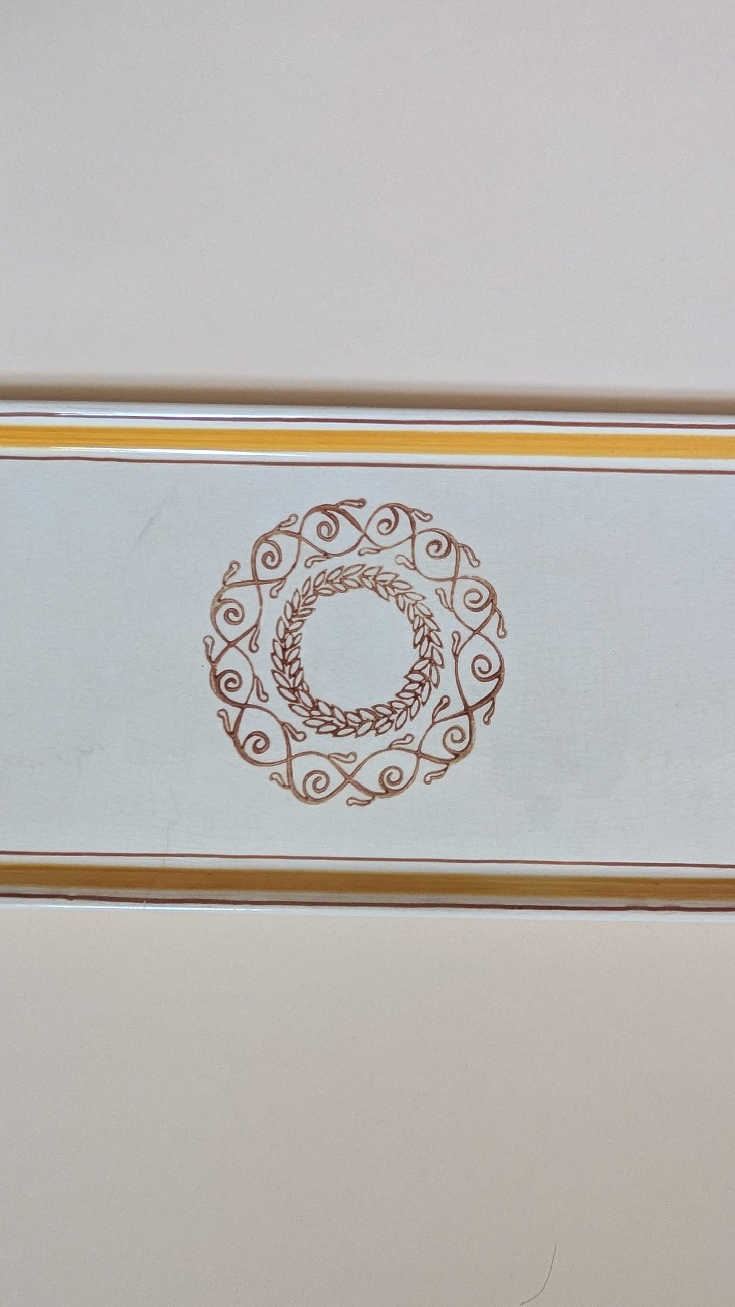 Plat à cake - Gien, France, modèle Ladon