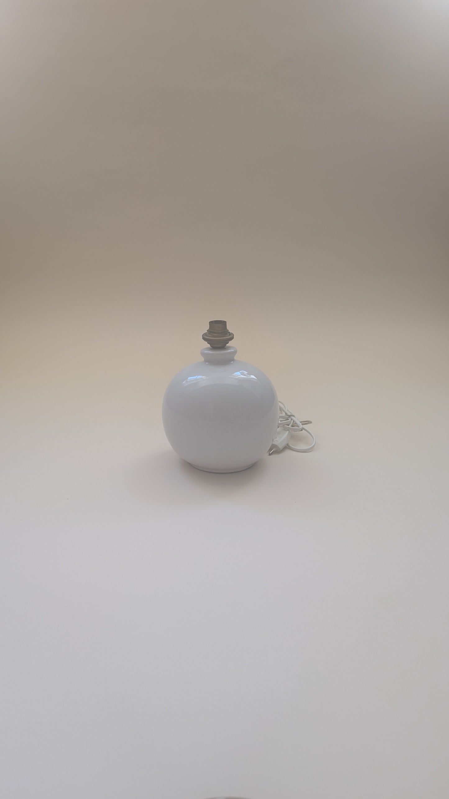 Pied de lampe en céramique