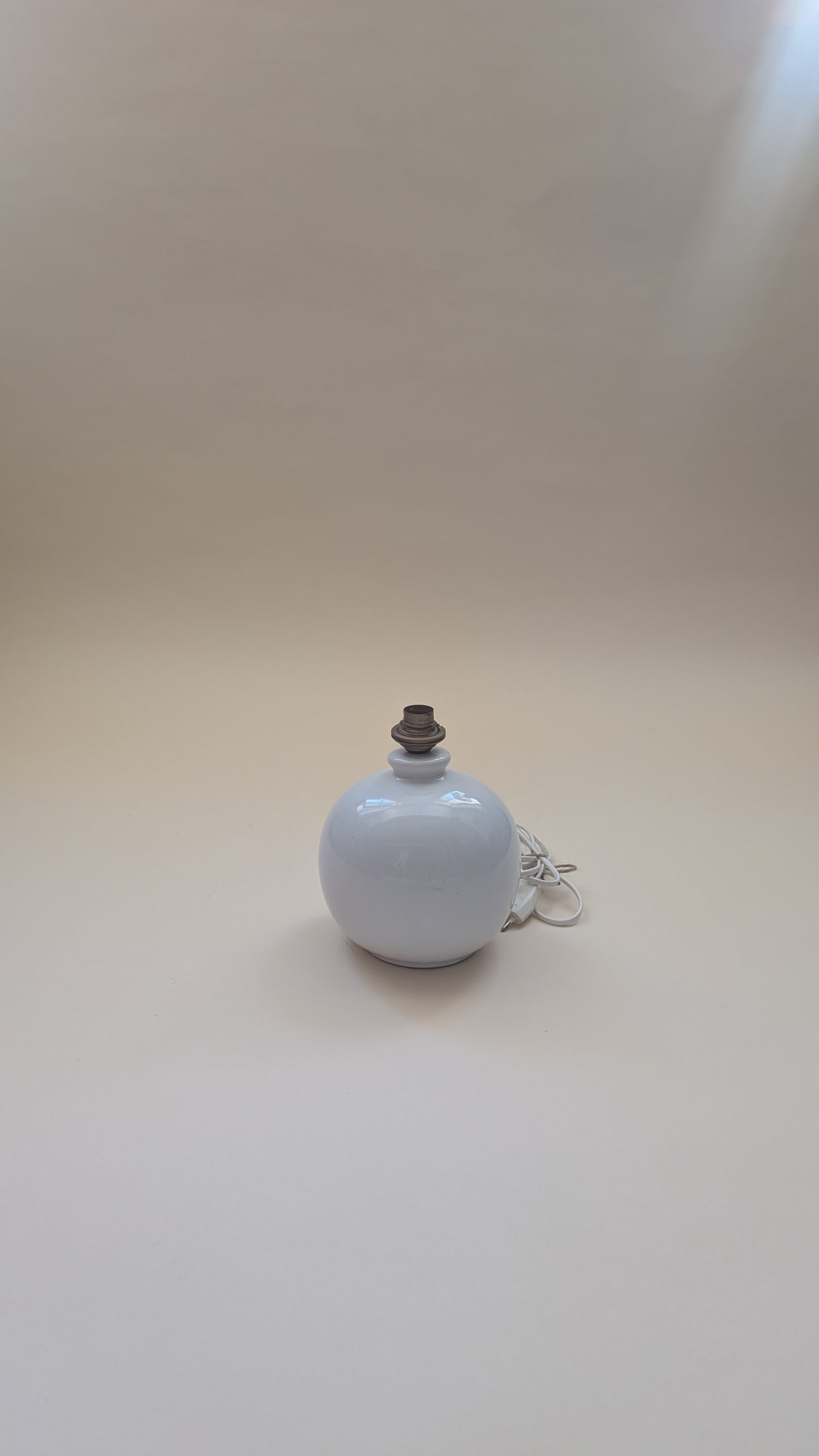 Pied de lampe en céramique