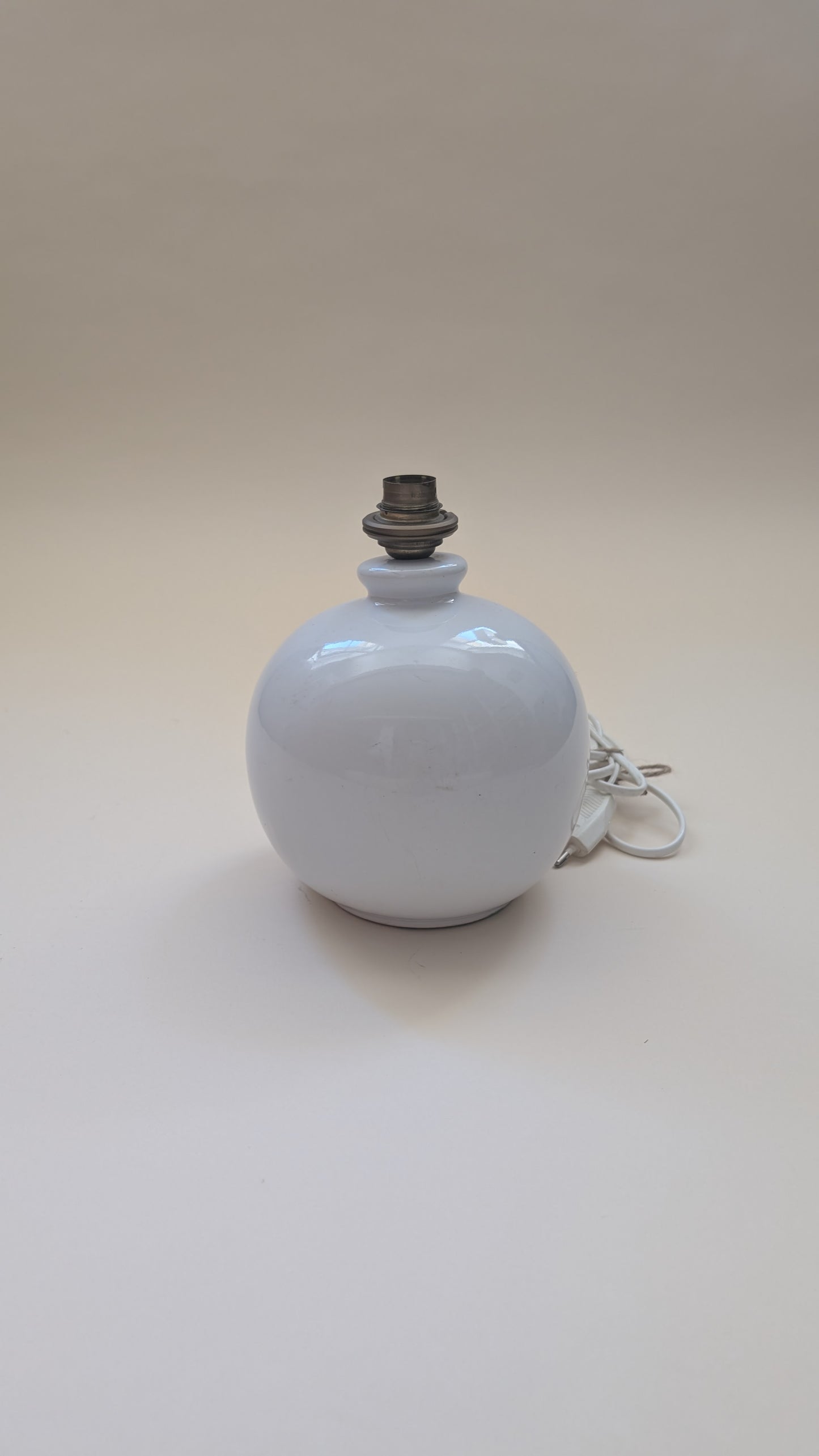 Pied de lampe en céramique