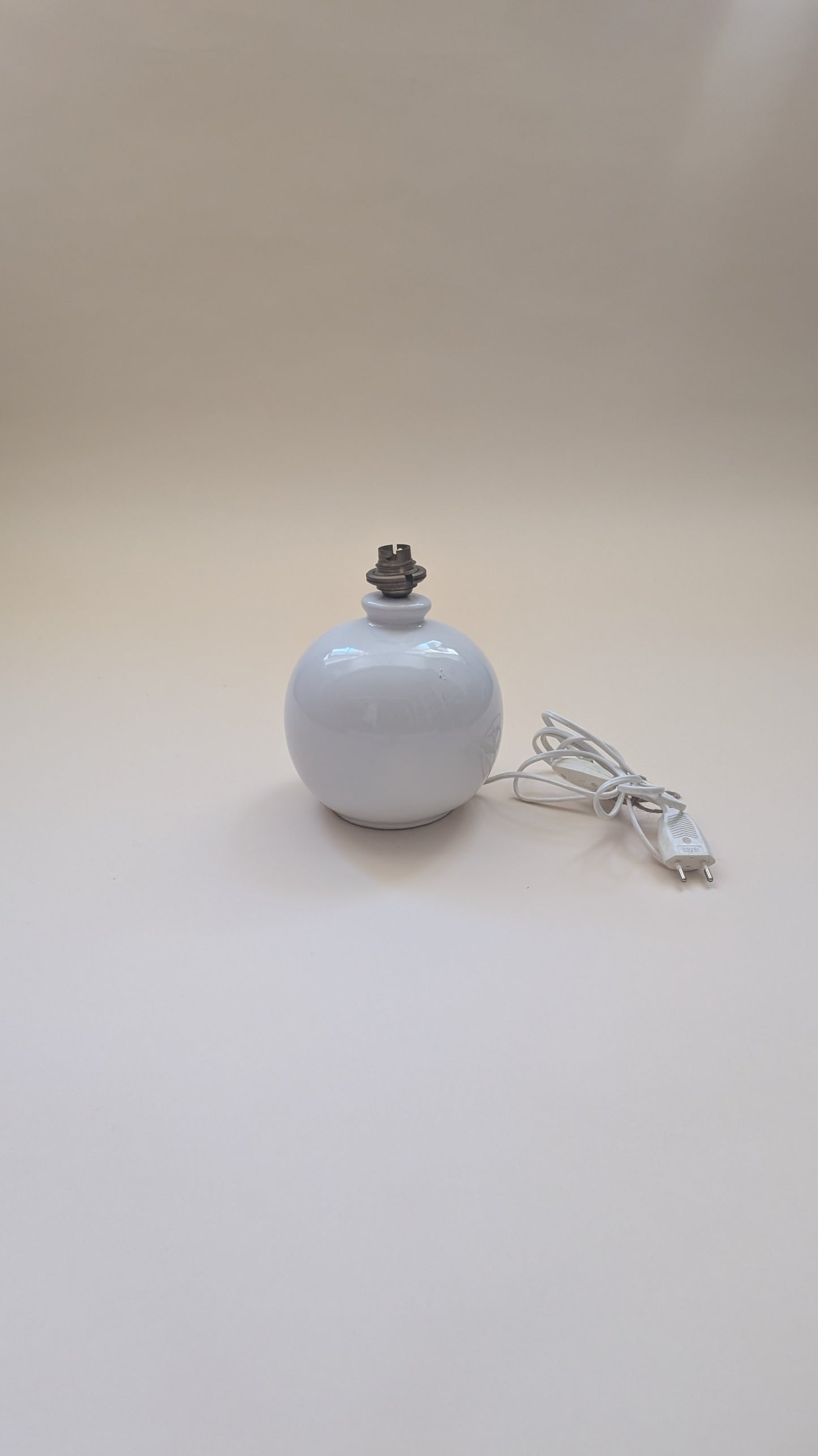 Pied de lampe en céramique