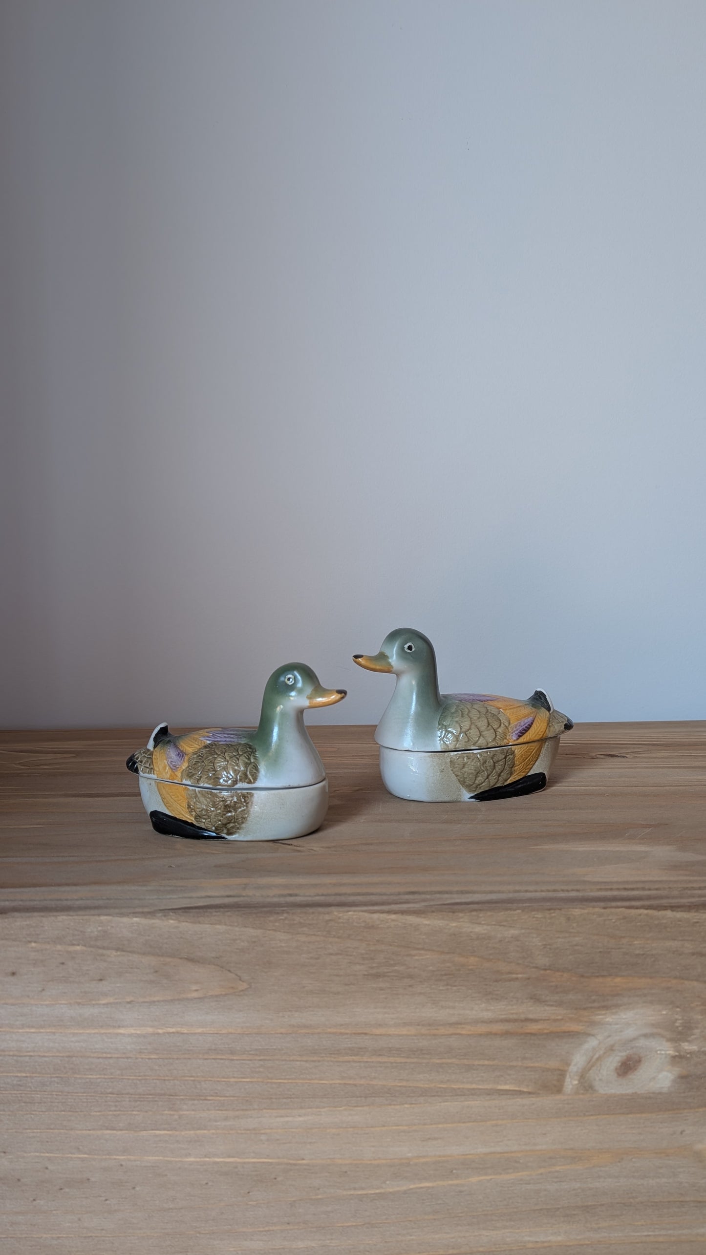 Petit canard en céramique