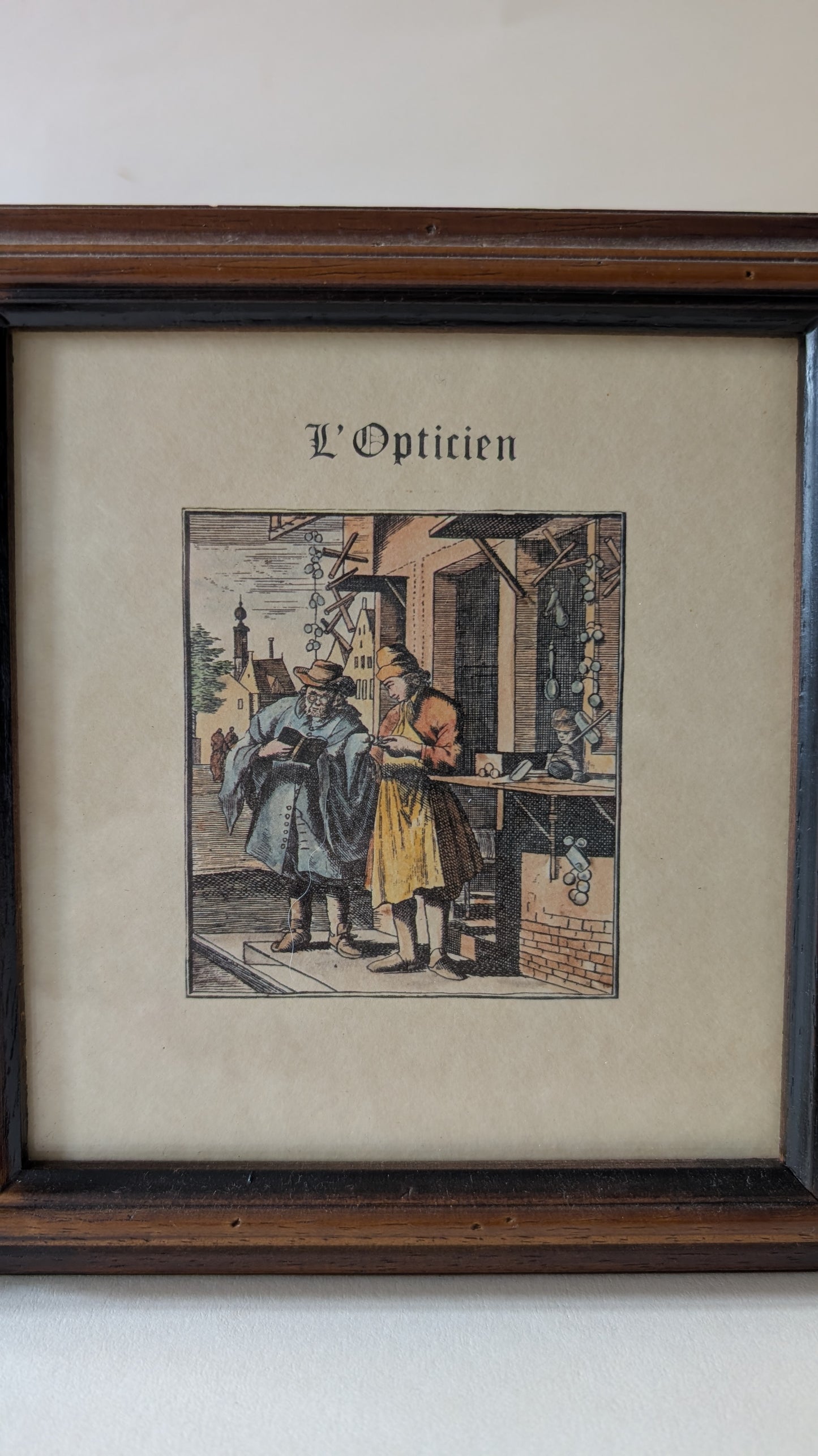 Ensemble de 3 cadres médicaux anciens