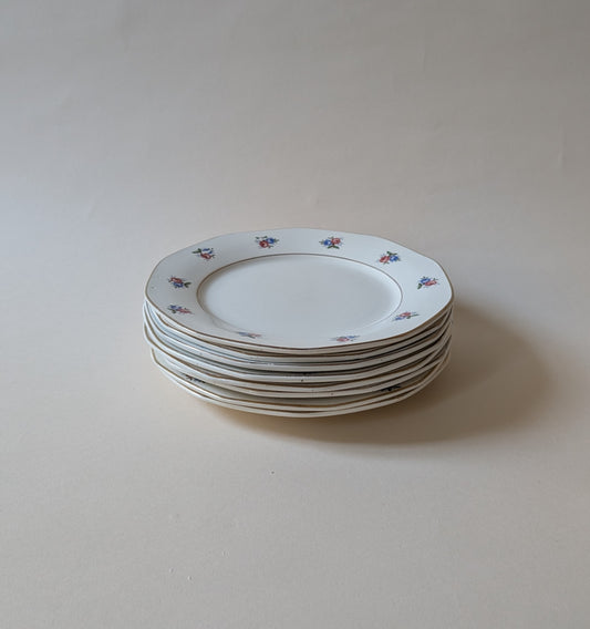 8 ASSIETTES PLATES