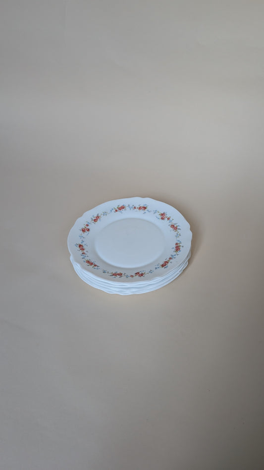 8 ASSIETTES PLATES
