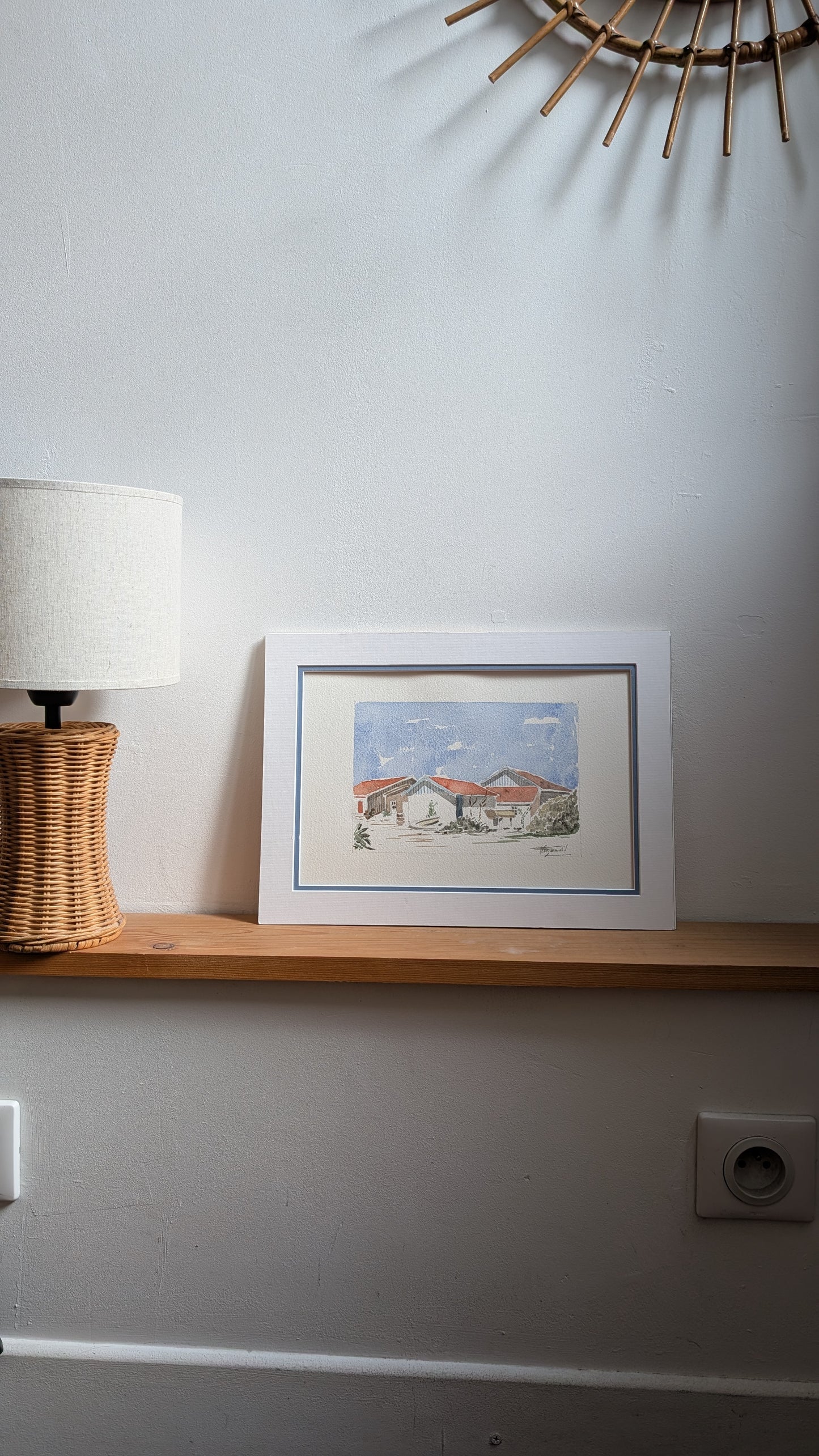 Aquarelle Originale – Esprit du Cap Ferret