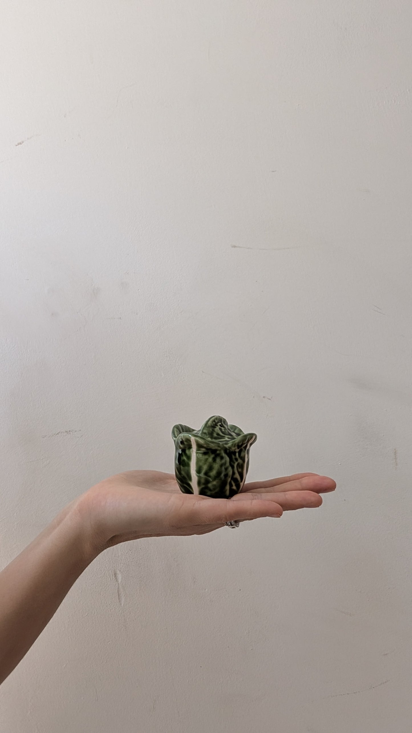 Salière en forme de chou