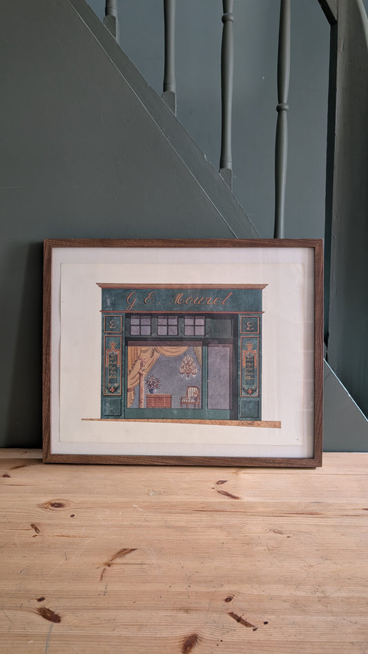 Lithographie "G. E. Mouret - brocante" – Catherine d'Ortoli