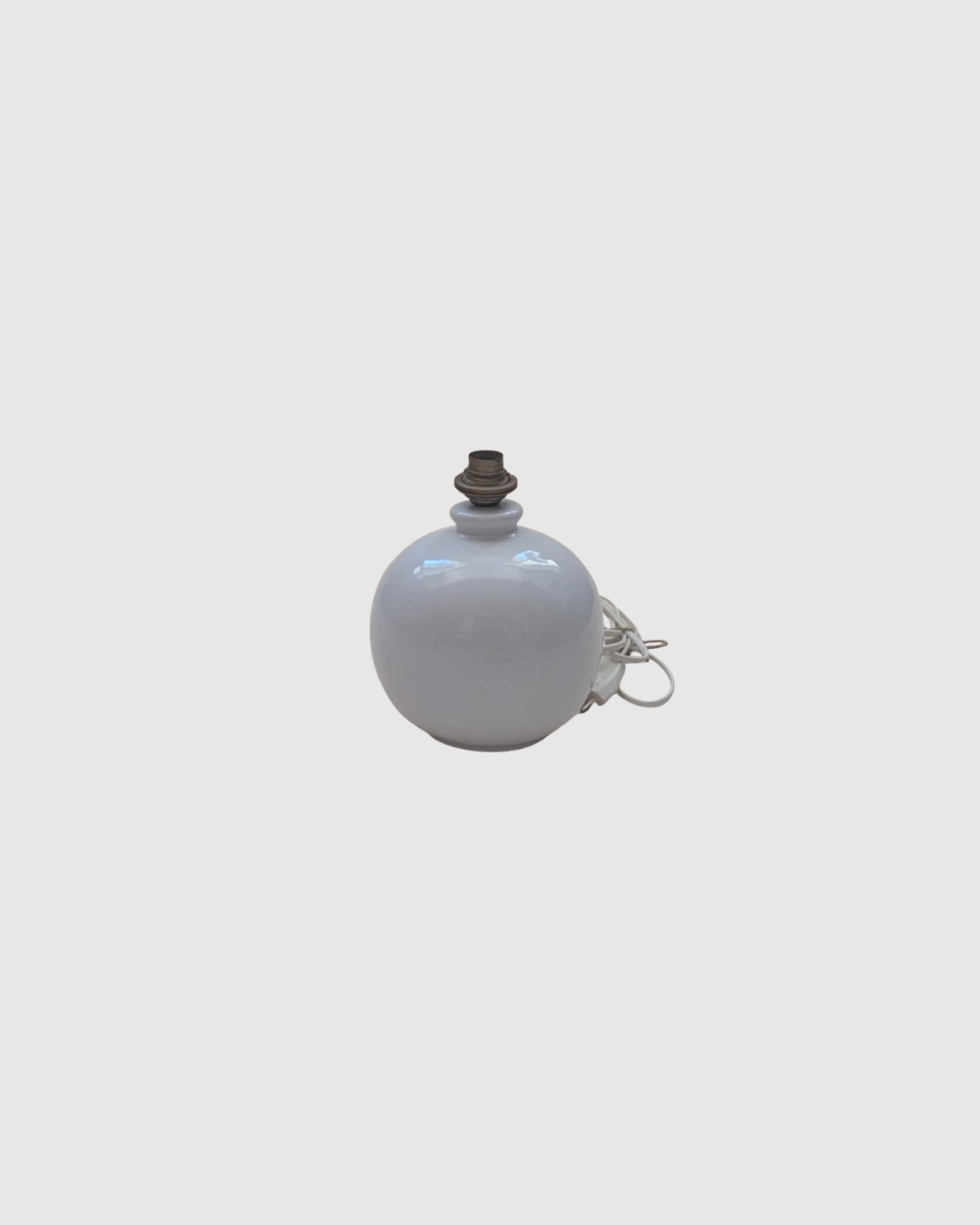 Pied de lampe en céramique