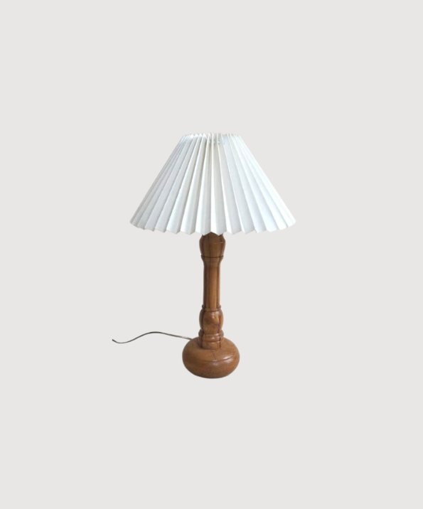 Lampe en bois