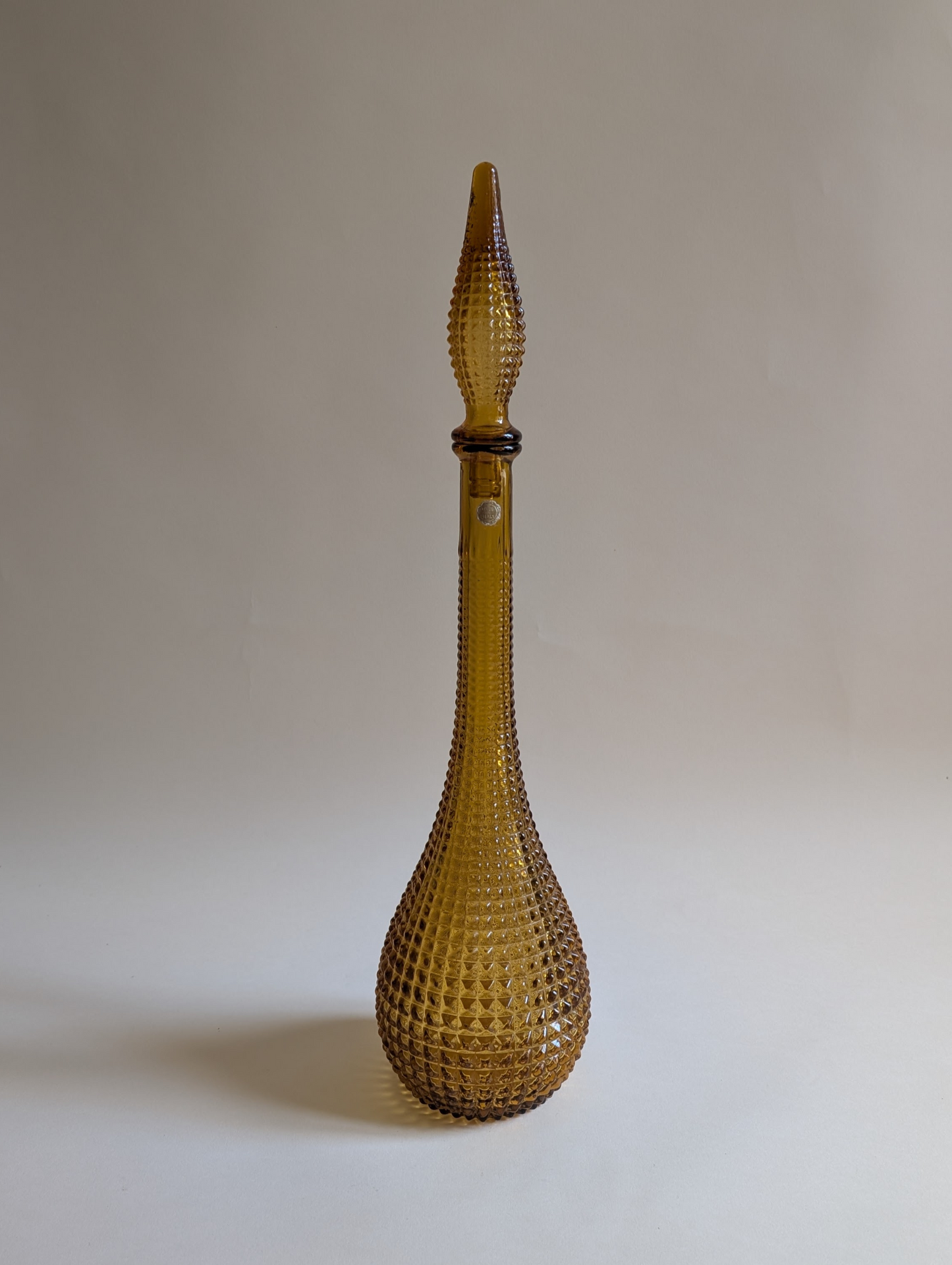 Carafe Empoli ambrée