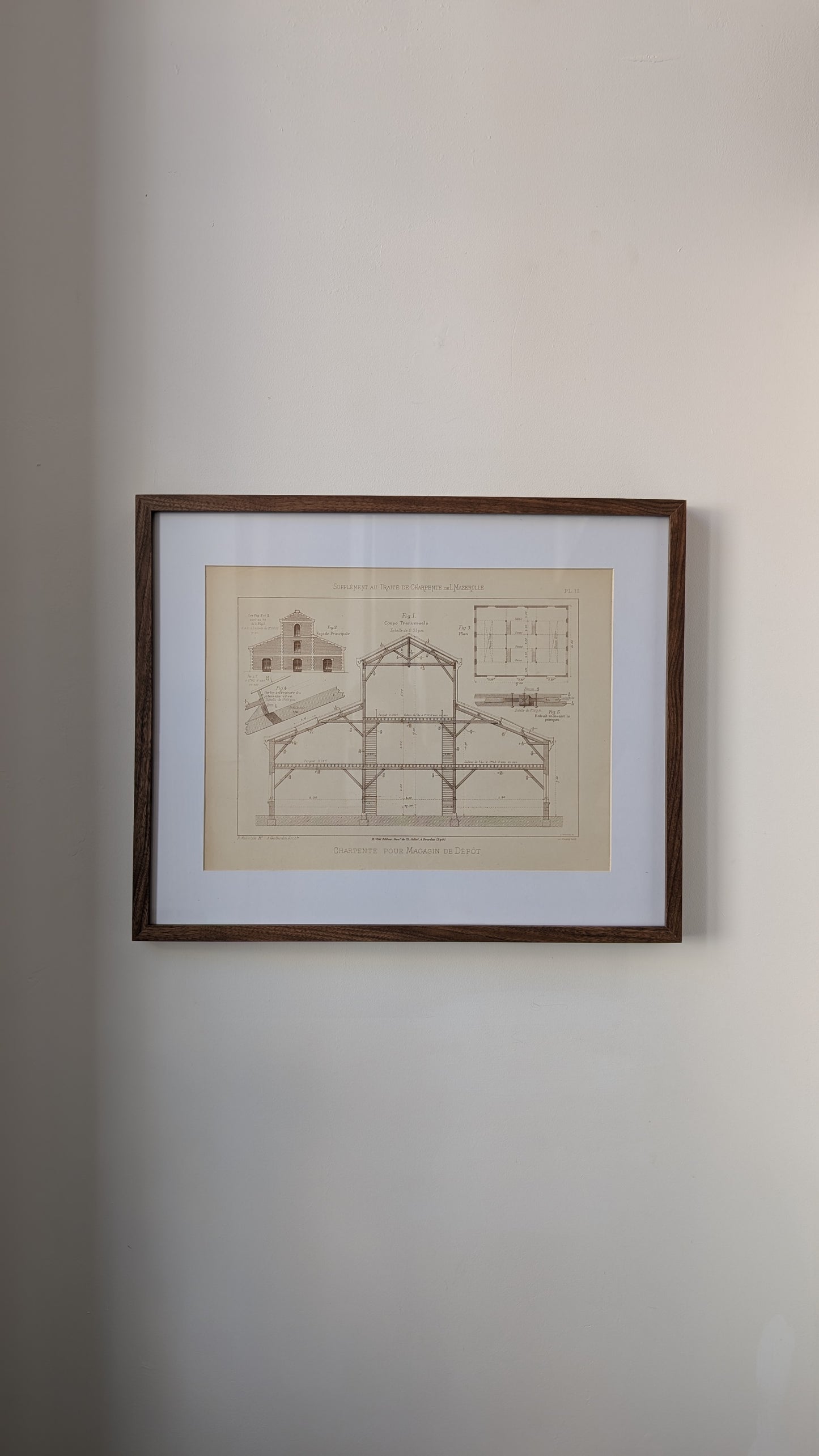 Planches de Charpente Ancienne - Édition L. Mazerolle