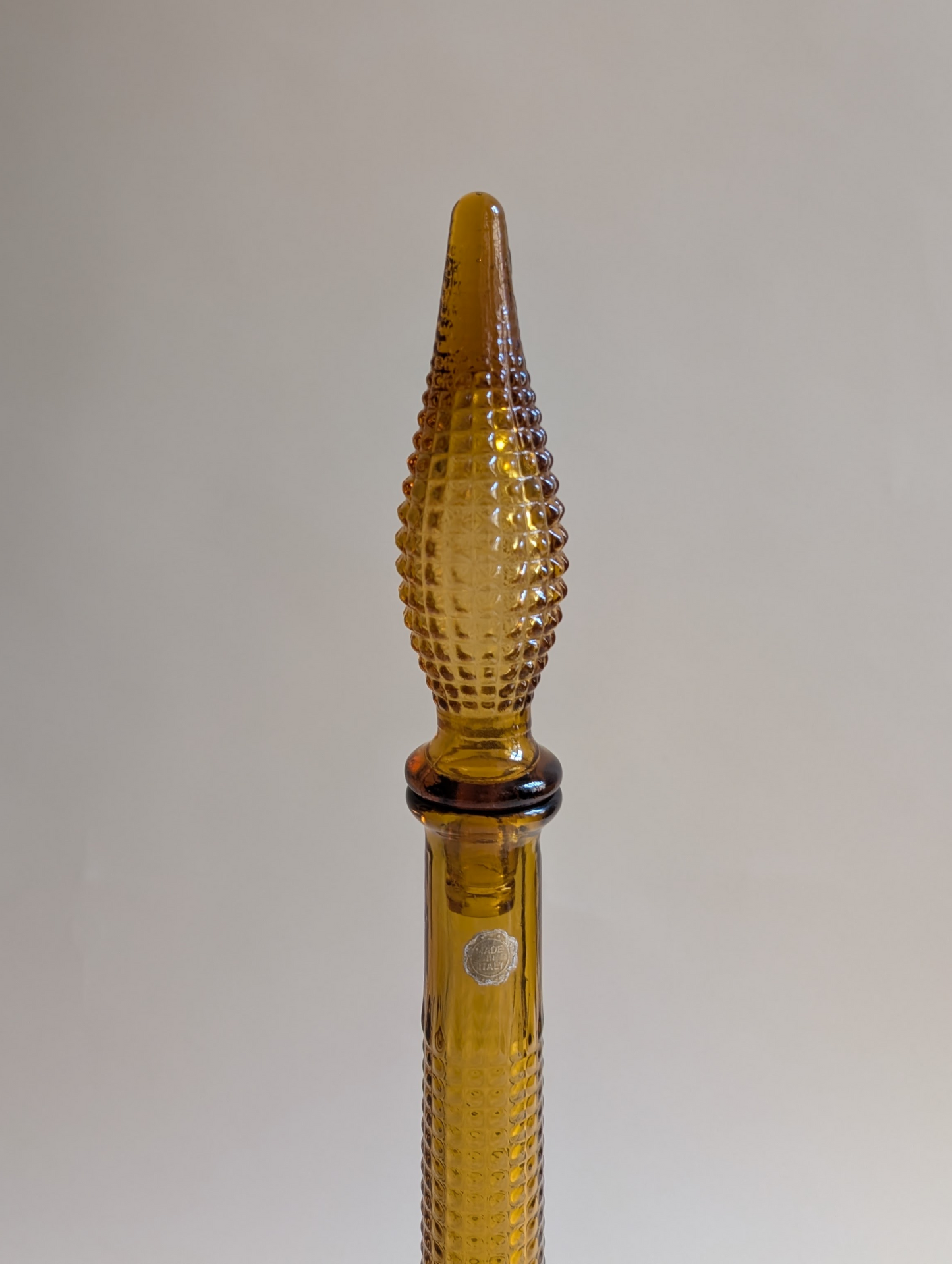 Carafe Empoli ambrée