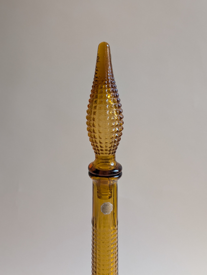 Carafe Empoli ambrée