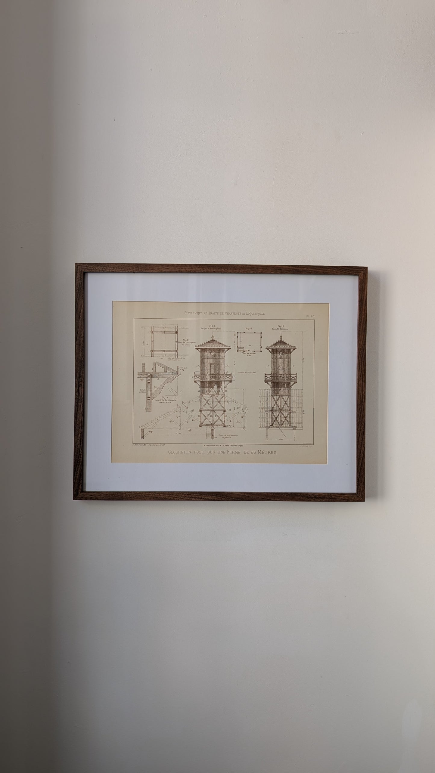 Planches de Charpente Ancienne - Édition L. Mazerolle