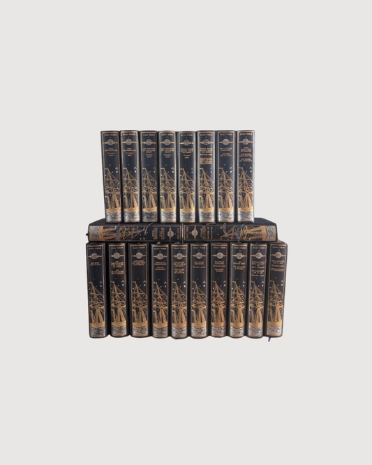 Voyages extraordinaires de Jules Verne – 20 volumes – Édition de Jean de Bonnot