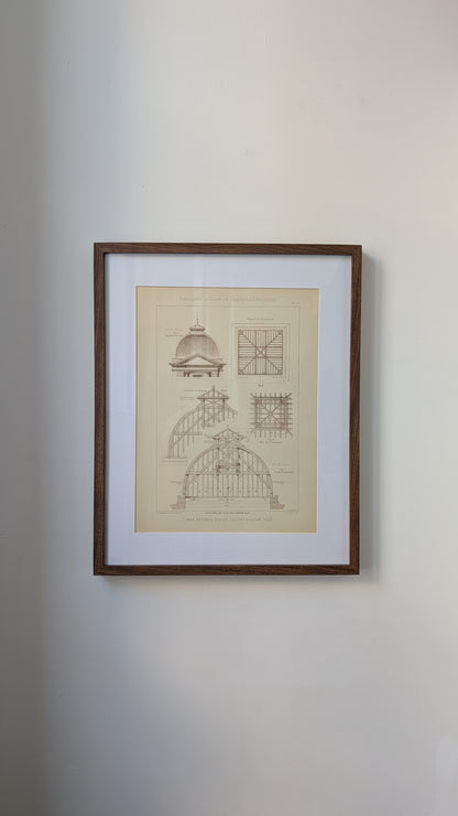 Planches de Charpente Ancienne - Édition L. Mazerolle