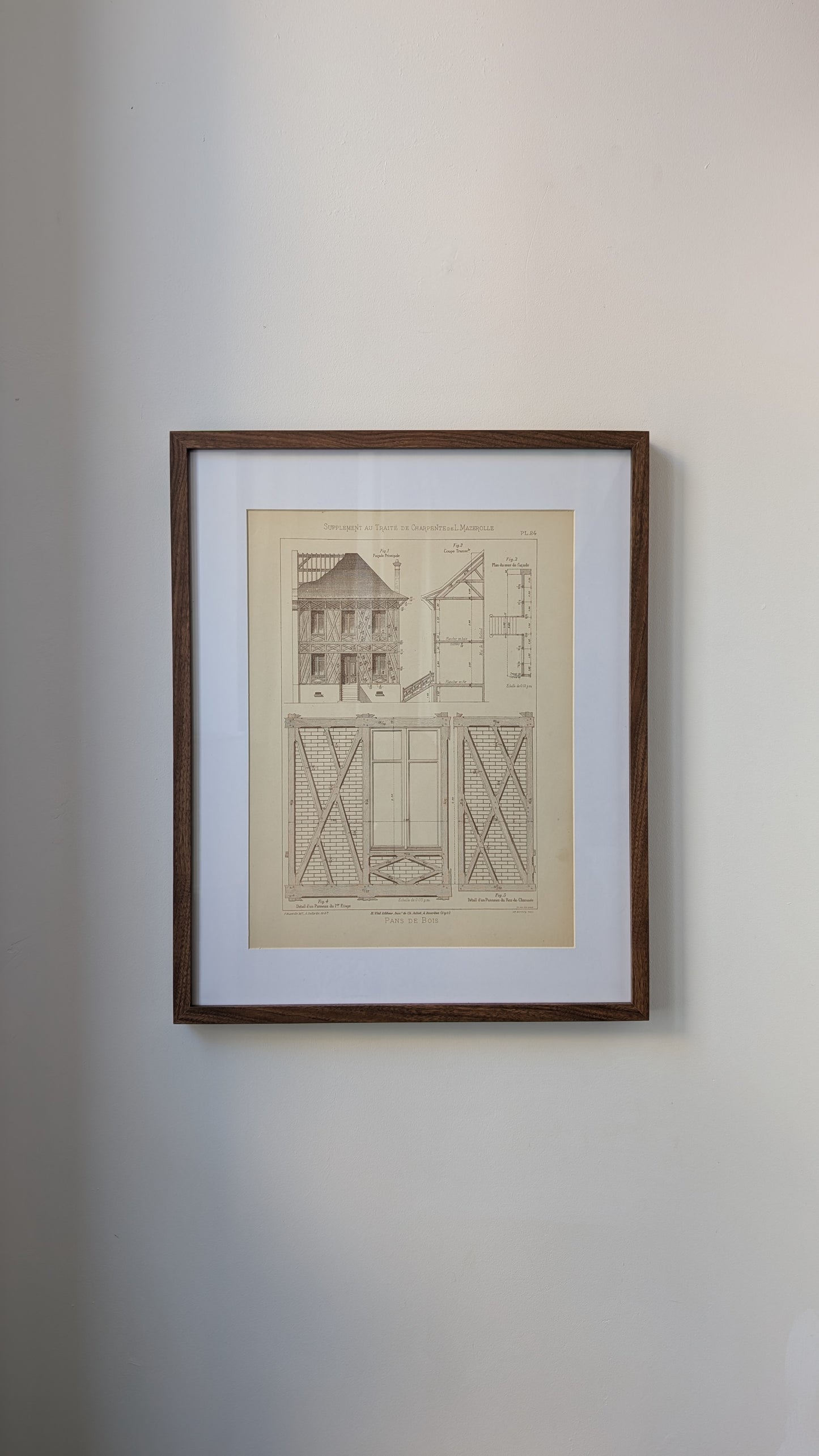 Planches de Charpente Ancienne - Édition L. Mazerolle