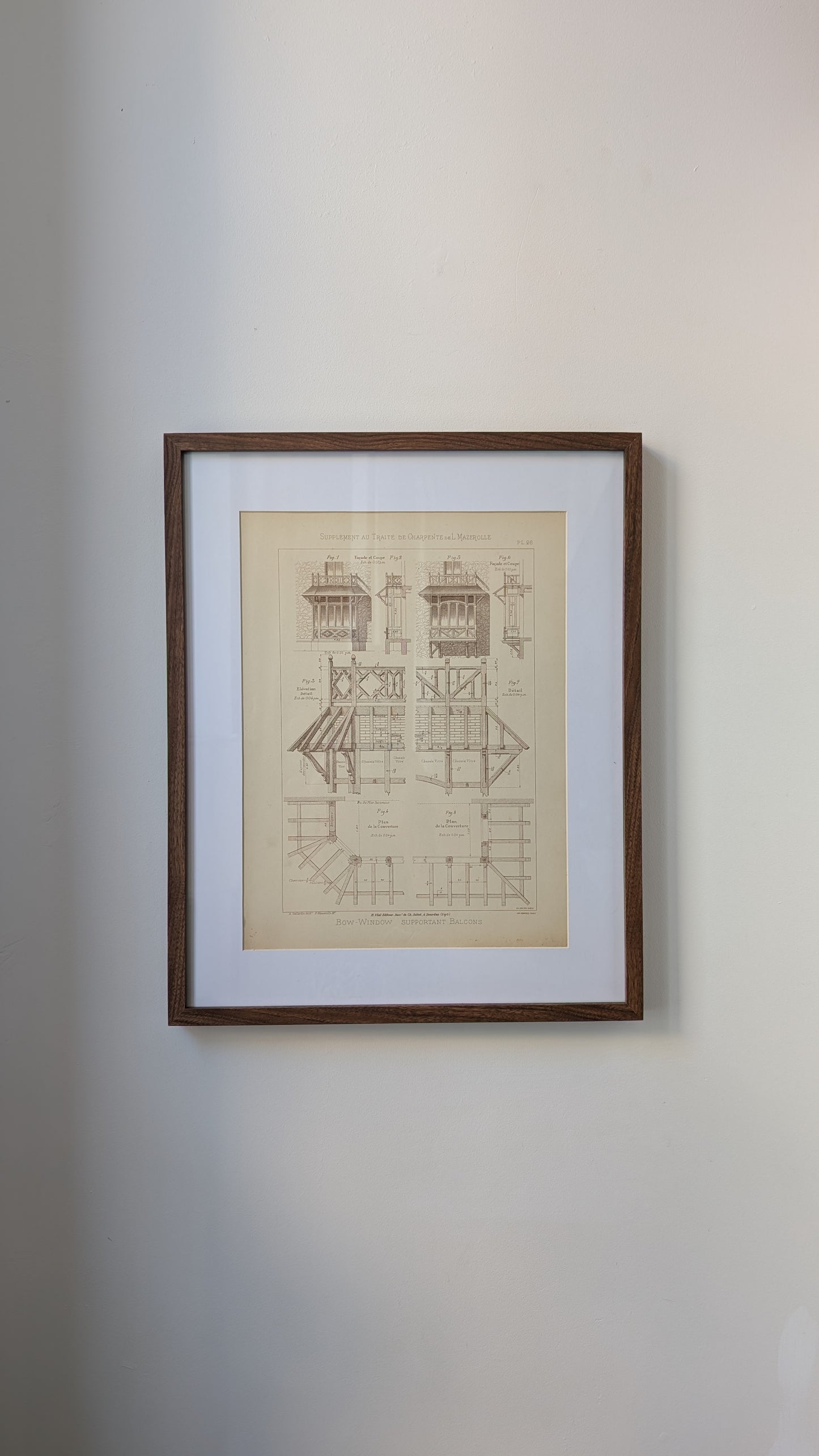 Planches de Charpente Ancienne - Édition L. Mazerolle