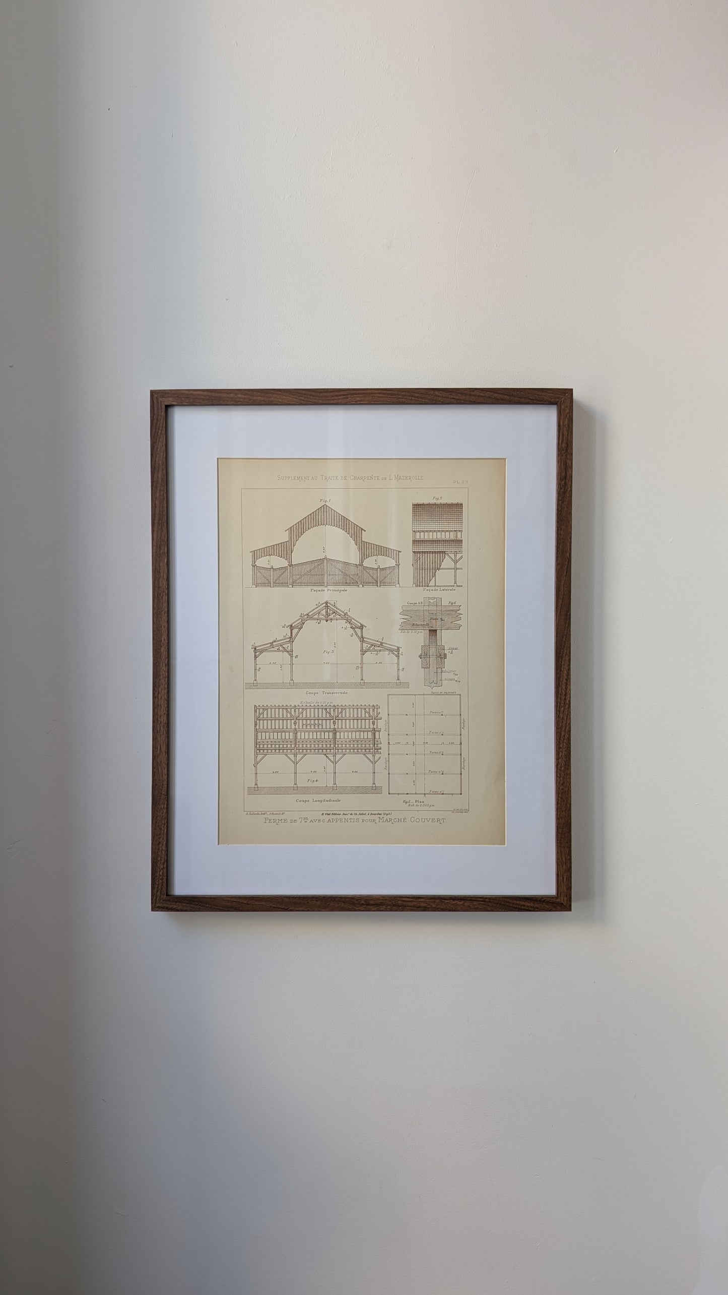 Planches de Charpente Ancienne - Édition L. Mazerolle