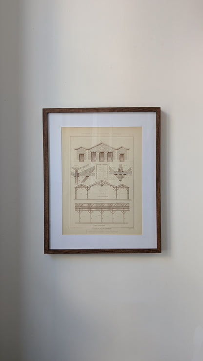 Planches de Charpente Ancienne - Édition L. Mazerolle