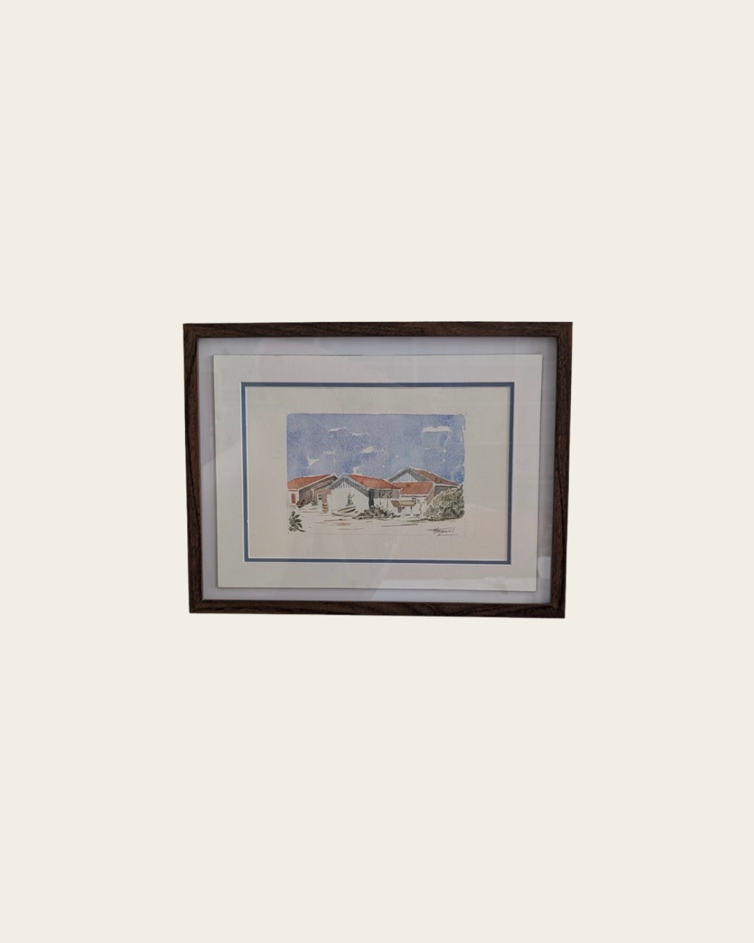 Aquarelle Originale – Esprit du Cap Ferret