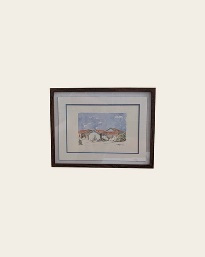 Aquarelle Originale – Esprit du Cap Ferret