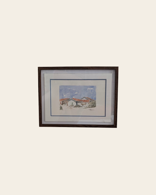 Aquarelle Originale – Esprit du Cap Ferret