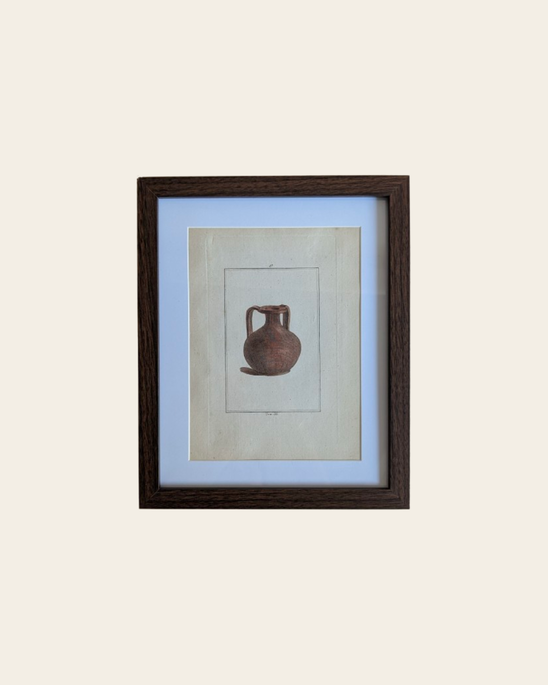 Gravure poterie antique ancienne