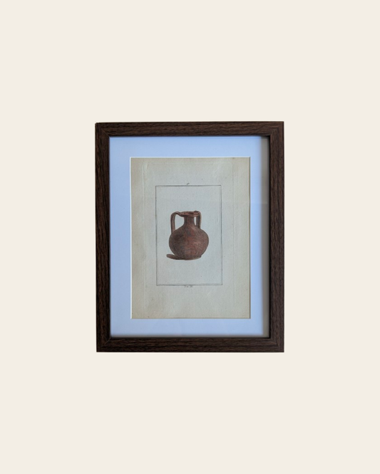 Gravure poterie antique ancienne