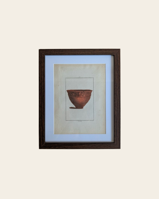 Gravure poterie antique ancienne