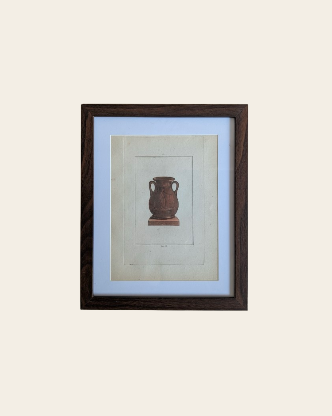 Gravure poterie antique ancienne