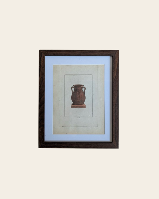 Gravure poterie antique ancienne