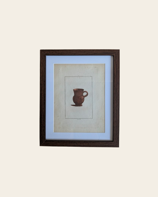 Gravure poterie antique ancienne
