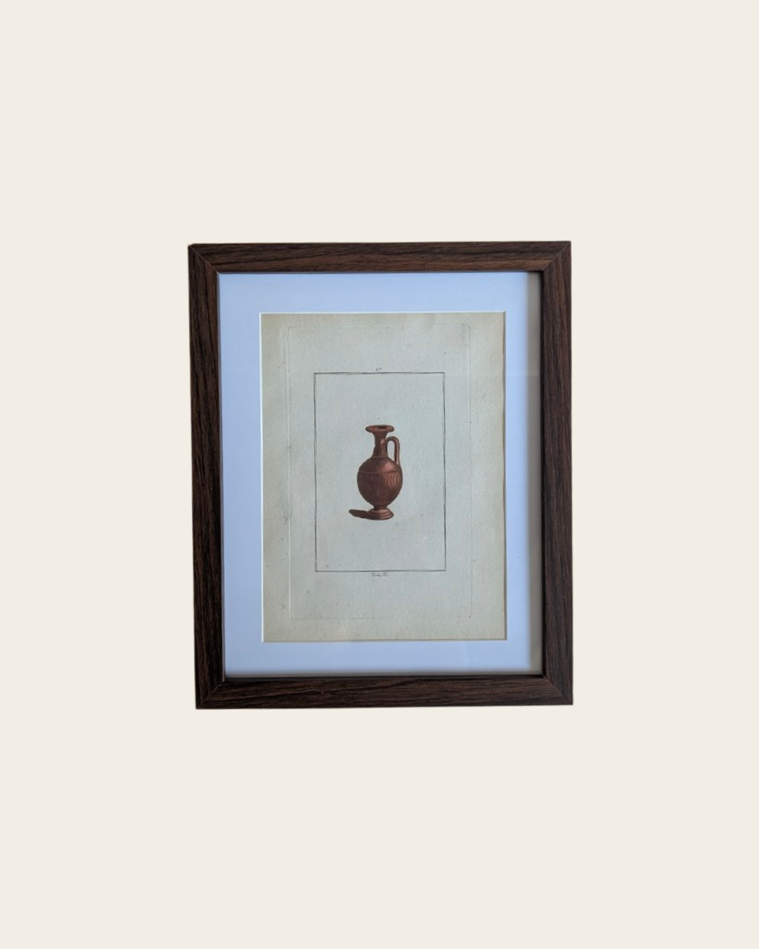 Gravure poterie antique ancienne