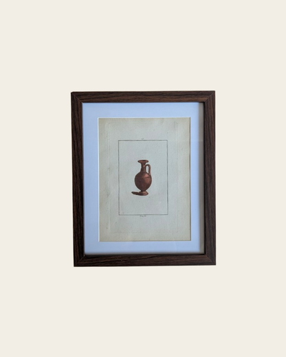 Gravure poterie antique ancienne